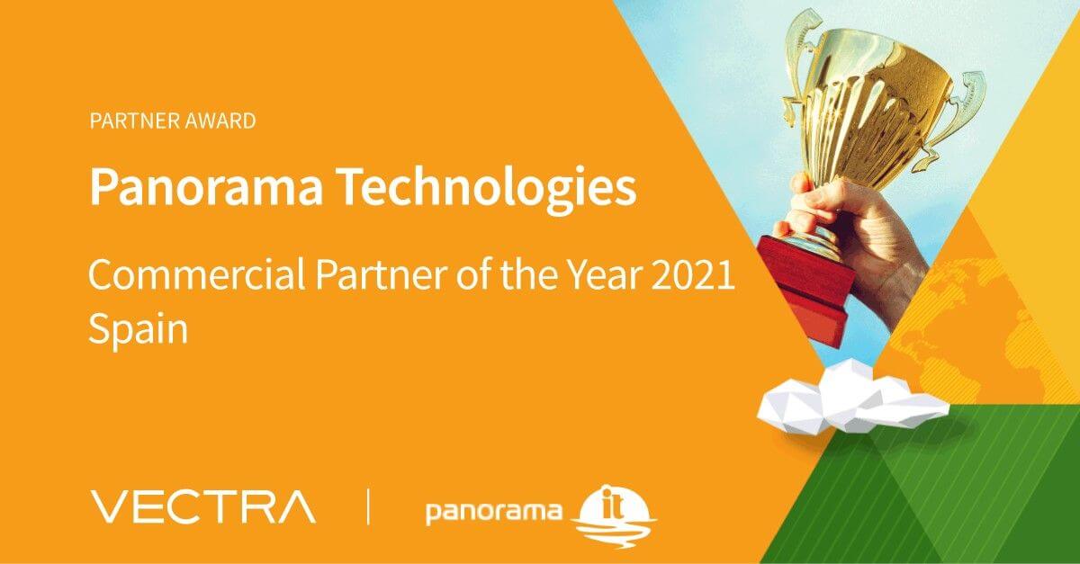 Panorama Technologies, Parceiro do Ano 2021 para a Vectra AI
